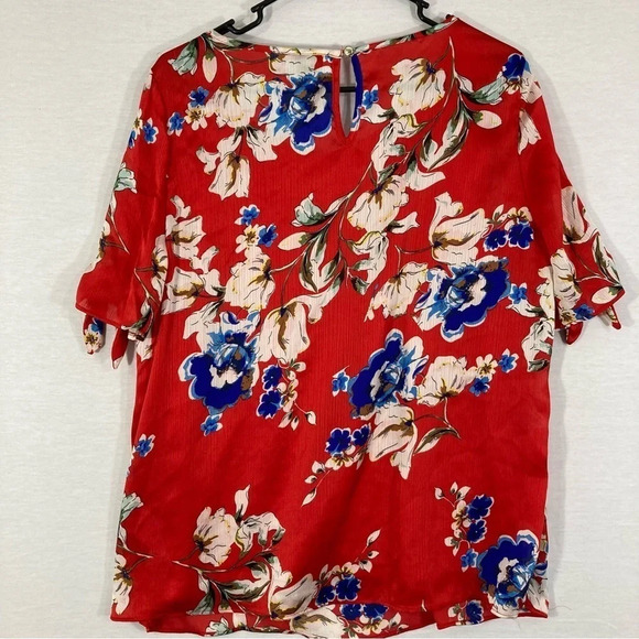 Stefano Cocci Soft Lightweight Floral Casual Top size Large - Picture 6 of 10